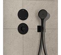 hansgrohe ShowerSelect Comfort S thermostat 15559670 UP, pour 1 consommateur, noir mat
