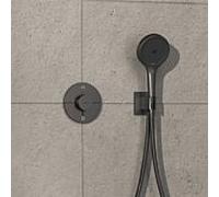 hansgrohe ShowerSelect Comfort S thermostatique 15554340 UP, pour 2 consommateurs, sans combinaison de sécurité EN 1717, chrome noir brossé