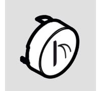 hansgrohe ShowerSelect Symbole de bouton-poussoir, 92574450,