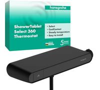 Hansgrohe ShowerTablet Select - Mitigeur thermostatique de douche, noir mat 13158670
