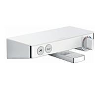 hansgrohe ShowerTablet Select 300 13151400 Thermostatique bain/douche 2 sorties, blanc/chrome