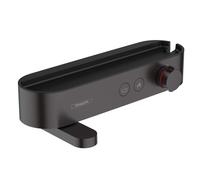 hansgrohe ShowerTablet thermostat de bain 24340670 en saillie, avec bec de bain pivotant, 2 Verbraucher , noir mat