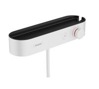 Hansgrohe ShowerTablet Select - Mitigeur de douche thermostatique, blanc mat 24360700