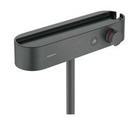 Hansgrohe ShowerTablet Select - Mitigeur thermostatique de douche, chrome noir brossé 24360340