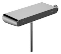 hansgrohe ShowerTablet Select 13158000 Thermostat de douche en saillie, robinet de douche avec verrouillage de sécurité (SafetyStop) à 40 °C, thermostat pour la douche, 1 consommateur, chrome