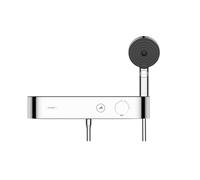 hansgrohe ShowerTablet Select thermostat de douche 400, apparent, 24360000, Couleur: chrome