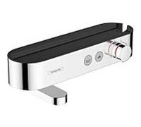 hansgrohe ShowerTablet thermostat de bain 24340000 en saillie, avec bec de bain orientable, 2 Verbraucher , chromé
