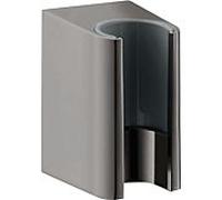 hansgrohe support de douche Axor One 45721330 position de maintien fixe, chrome noir poli