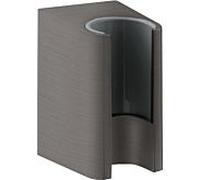 hansgrohe Axor One support de douche 45721340 position de maintien fixe, chrome noir brossé