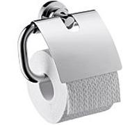 hansgrohe support de papier Axor Citterio 41738000 avec un couvercle en métal, chromé
