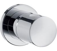 hansgrohe Tablette de douche Robinet d'arrêt S, encastré, chromé, 15972000