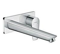 hansgrohe Talis E mitigeur lavabo 71734000 chromé , Robinet mural encastré, saillie 225 mm