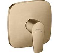hansgrohe Talis E mitigeur de douche à levier unique encastré, 71765140, Couleur: bronze brossé