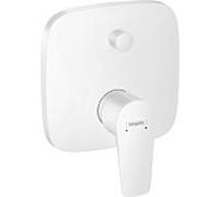 hansgrohe Talis E hansgrohe Talis E mitigeur monocommande de bain, avec combinaison de sécurité, blanc mat