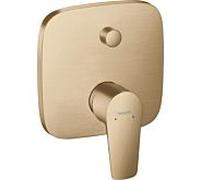 hansgrohe Talis E hansgrohe Talis E mitigeur monocommande de bain, avec combinaison de sécurité, bronze brossé