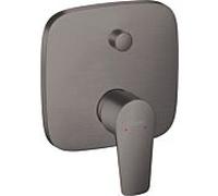 hansgrohe Talis E hansgrohe Talis E mitigeur monocommande de bain, avec combinaison de sécurité, chrome noir brossé