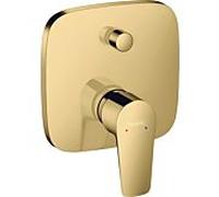 Hansgrohe Mitigeur bain-douche encastré Talis E - combinaison de sécurité - Or poli 71474990
