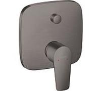 hansgrohe Talis E hansgrohe Talis E mitigeur monocommande de bain, chrome noir brossé