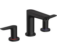 hansgrohe Talis E avec garniture de vidage lavabo 3 trous 71733670 avec garniture de vidage , noir mat