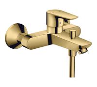 Hansgrohe - Talis E Mitigeur bain/douche avec Limiteur de température, Aspect Doré poli (71740990)