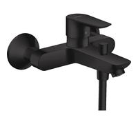 Hansgrohe - Talis E Mitigeur bain/douche avec Limiteur de température, Noir mat (71740670)