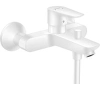 hansgrohe Talis E mitigeur monocommande de bain en saillie, profondeur de la gorge 194mm, 71740700, Couleur: blanc mat