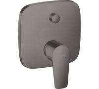 Hansgrohe - Mitigeur bain-douche encastré Talis E - chrome noir brossé - 71745340
