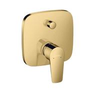 Hansgrohe Talis E - Mitigeur de baignoire encastré avec clapet anti-retour, aspect doré poli 71474990