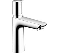 hansgrohe Talis E Mitigeur de lavabo à fermeture automatique, ComfortZone110, avec réglage de température, saillie 111mm, chromé, 71718000