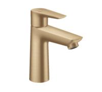 Hansgrohe Mitigeur de lavabo sur pied Talis E 71713140 – CoolStart, vidage, bronze brossé