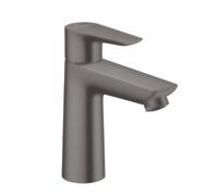 Hansgrohe Talis E - Mitigeur de lavabo avec tirette de vidage, noir chromé brossé 71710340