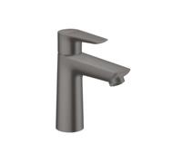 Hansgrohe Mitigeur de lavabo Talis E sur pied CoolStart sans vidage Chrome noir brossé 71714340