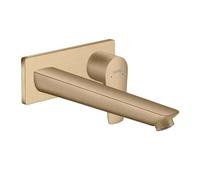 Hansgrohe Talis E - Mitigeur de lavabo encastré, bronze brossé 71734140