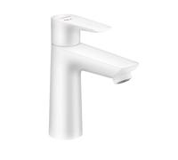 Hansgrohe Talis E - Mitigeur d'évier avec garniture de vidage, CoolStart, blanc mat 71713700
