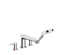 Hansgrohe - Talis E Set de finition Mélangeur 4 trous pour montage sur bord de baignoire (71748000)