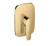 hansgrohe Talis E Talis E Set de finition pour mitigeur douche encastré, aspect doré poli, 71765990