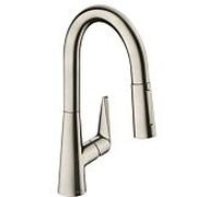 Hansgrohe Mitigeur de cuisine Talis M51 avec douchette extractible 2 jets chrome