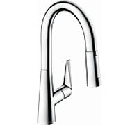 hansgrohe Talis M51 M5116-H160 robinet de cuisine 73850000, chromé , avec douchette extractible, avec sBox