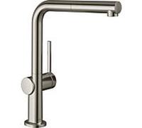 hansgrohe Talis M54-270 mélangeur de cuisine hansgrohe bec rétractable, 1jet, sBox, finition inox