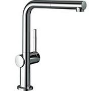 hansgrohe Talis M54 mitigeur de cuisine 72860000 basse pression, avec bec extractible, 1jet, chromé