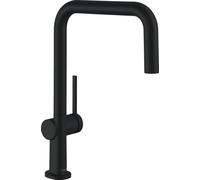 Hansgrohe Mitigeur de cuisine sur pied Talis M54 U220 1 jet noir mat 72806670