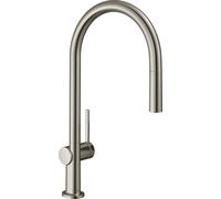 Hansgrohe Mitigeur de cuisine Talis M54 72802800 – Bec extractible monocommande inox