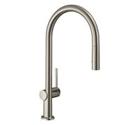 hansgrohe Talis M54 Mitigeur de cuisine pivotant, avec douchette extractible, 72842800,