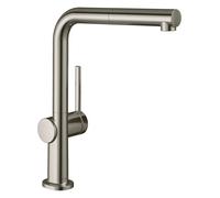 hansgrohe Talis M54 Mitigeur de cuisine pivotant avec EcoSmart, avec douchette extractible, 72845800,