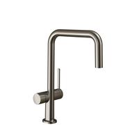 hansgrohe Talis M54 Mitigeur monocommandé pour cuisine U 220, robinet darrêt pour appareil, 1jet, 72807800, Couleur: acier inoxydable