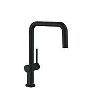 Hansgrohe Mitigeur de cuisine sur pied Talis M54 U220 1 jet noir mat 72806670