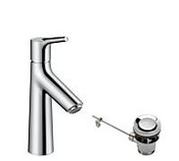 hansgrohe Talis S 100 mitigeur lavabo 72020000 chromé , avec garniture de vidage