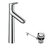 hansgrohe Talis S 190 mitigeur lavabo 72031000 chromé , avec garniture de vidage