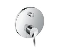 hansgrohe Talis S Mitigeur mécanique bain encastré avec combinaison de sécurité, chromé, 72406000
