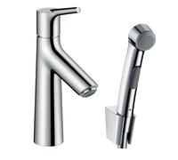 Hansgrohe Talis S mitigeur de lavabo avec douchette bidet sur pied chrome 72290000